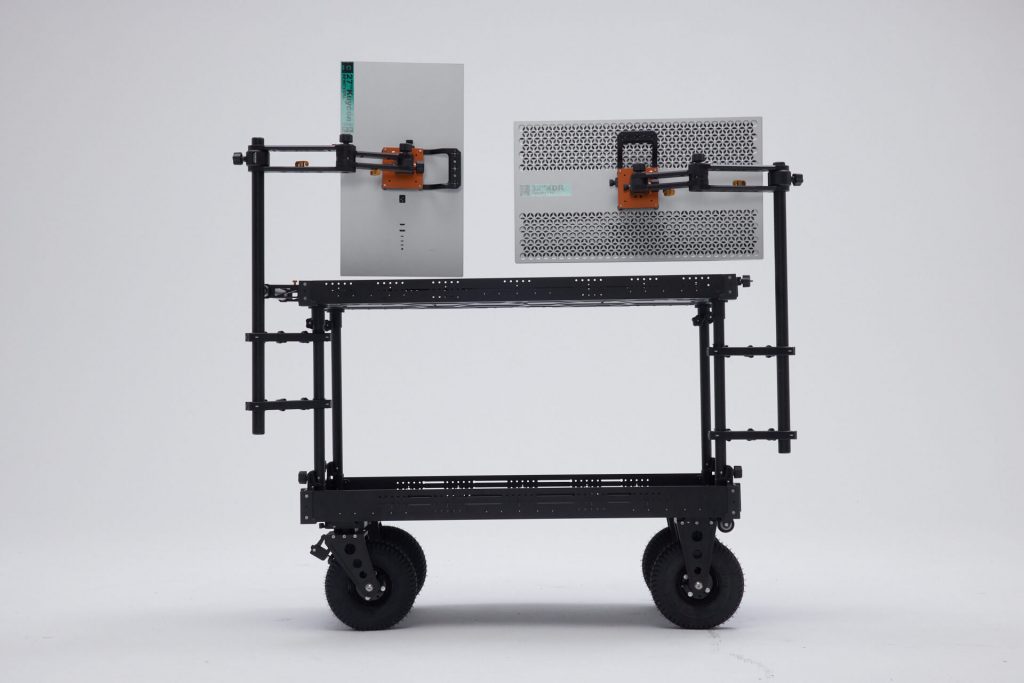 monitorarm an setwagen